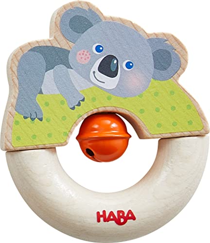 HABA 306660 - Greifling Koala, Greifling ab 6 Monaten, Made in Germany, Bunt von HABA