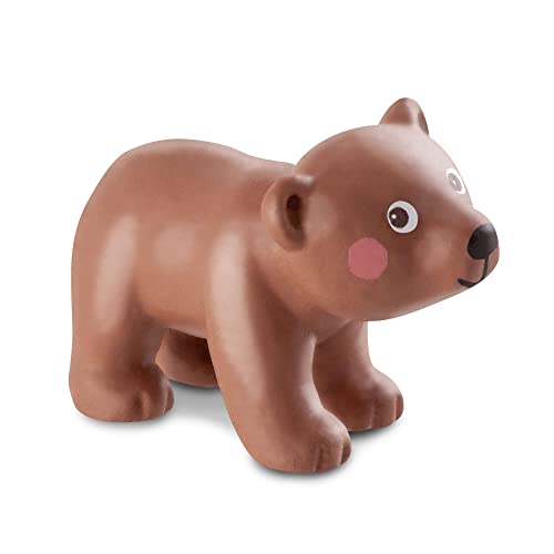 HABA 306754 - Little Friends – Braunbärbaby, Biegepuppen & Tiere ab 3 Jahren von HABA