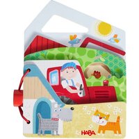 HABA 306788 Holz-Babybuch Traktor von HABA