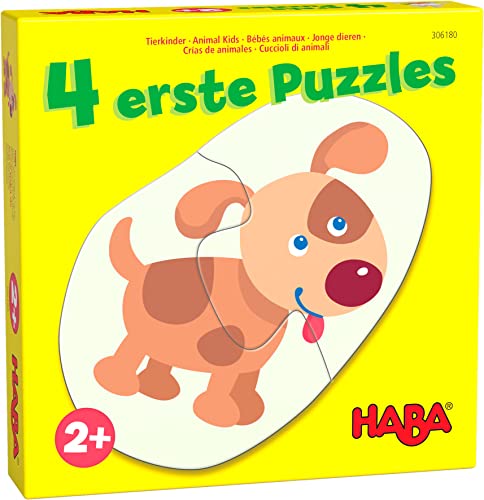 HABA 4 erste Puzzles – Tierkinder von HABA