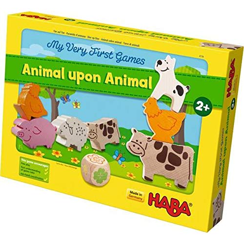 HABA 4778 Meine allerersten Spiele - Tier auf Tier von HABA