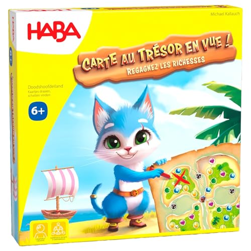 HABA AHOI! - Abenteuerliche Schatzsuche und Würfelspiel - Erleben Sie ein spannendes Piratenspiel mit einem 3D-Schiff zum Sammeln von Münzen - 2011824002 HABA AHOI! - Abenteuerliche Schatzsuche und Würfelspiel - Erleben Sie ein spannendes Piratenspiel mit einem 3D-Schiff zum Sammeln von Münzen - 2011824002 von HABA