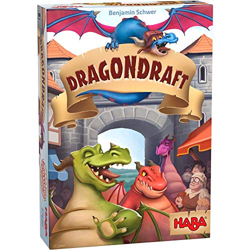 HABA B08NF369HZ 305886 - Dragondraft, Kartenspiel für Kinder ab 8 Jahren, für 44231 Spieler, fördert logisches Denken & Konzentration von HABA