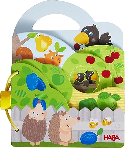 HABA 1306786001 Babybuch aus Holz, bunt, Moyen von HABA