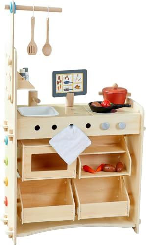 HABA Creative Play 3 in 1 - Spielküche, Kaufladen & Werkstatt für Kinder ab 3 Jahren - Werkzeugloser Aufbau & Einfacher Wechsel - 2011830001 HABA Creative Play 3 in 1 - Spielküche, Kaufladen & Werkstatt für Kinder ab 3 Jahren - Werkzeugloser Aufbau & Einfacher Wechsel - 2011830001 von HABA