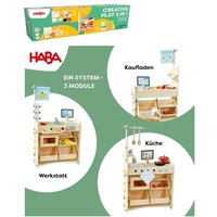 HABA - Creative Play 3in1 - Küche, Kaufladen & Werkstatt von HABA