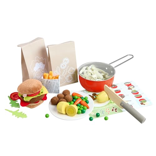 HABA Creative Play – Fresh Box – Spielzeug-Lebensmittel aus Holz & Stoff, mit Rezeptkarten zum Nachkochen – Zubehör für Spielküche & Kaufladen – ab 3 Jahren – 2012310001 HABA Creative Play – Fresh Box – Spielzeug-Lebensmittel aus Holz & Stoff, mit Rezeptkarten zum Nachkochen – Zubehör für Spielküche & Kaufladen – ab 3 Jahren – 2012310001 von HABA