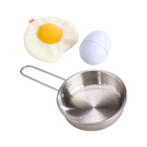 HABA Creative Play – Spiegelei mit Pfanne – Koch-Set für Kinder – Fördert Kreativität & Feinmotorik bei Rollenspielen – Aufschlagbares Ei – Ab 3 Jahren – 2039841001 HABA Creative Play – Spiegelei mit Pfanne – Koch-Set für Kinder – Fördert Kreativität & Feinmotorik bei Rollenspielen – Aufschlagbares Ei – Ab 3 Jahren – 2039841001 von HABA