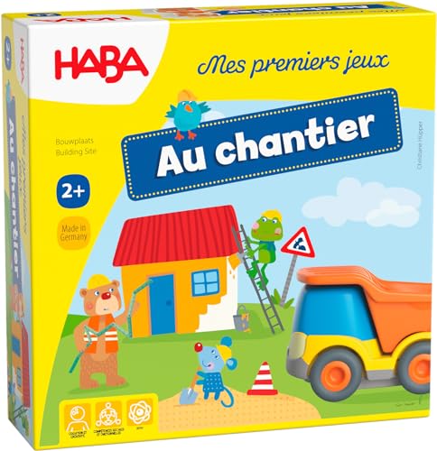 HABA Gedächtnis- und kooperatives Spiel bei der Baustelle von HABA