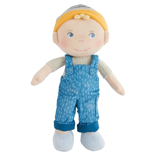 HABA Kuschelpuppe Lasse – Weiche Stoffpuppe 25 cm, für Babys und Kleinkinder – Ohne Klett oder störende Nähte, ideal ab 6 Monaten – Perfekt für die Babyzeit – 2011847001 HABA Kuschelpuppe Lasse – Weiche Stoffpuppe 25 cm, für Babys und Kleinkinder – Ohne Klett oder störende Nähte, ideal ab 6 Monaten – Perfekt für die Babyzeit – 2011847001 von HABA