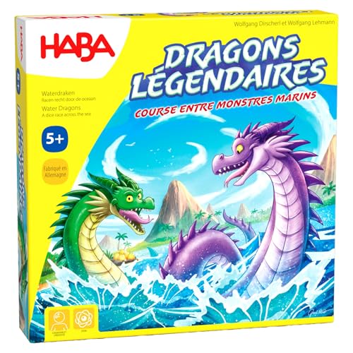 HABA - Legendäre Drachen – Renn- und Würfelspiel – 5 Jahre und älter von HABA