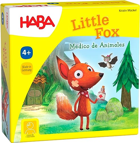 HABA Little Fox 304071 - Little Fox Tierarzt, Strategiespiel für Kinder, ab 5 Jahren von HABA