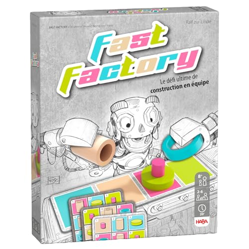 HABA Logikspiel & Strategiespiel für Kinder ab 8 Jahren – Familienspiel mit komplexen Herausforderungen und schnellen Spaßmomenten für fesselnde Team-Duelle – 2011822003 von HABA