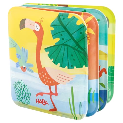 HABA Mini-Badebuch Tiergetümmel – Wasserspielzeug für Kleinkinder mit Rasselgeräusch und bunten Tiermotiven – Ab 6 Monaten – 2012344001 HABA Mini-Badebuch Tiergetümmel – Wasserspielzeug für Kleinkinder mit Rasselgeräusch und bunten Tiermotiven – Ab 6 Monaten – 2012344001 von HABA
