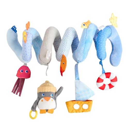 HABA Mobile-Spirale Pinguin – abnehmbare Tier-Figur, Glöckchen und Spiegelfolie, für Kinderwagen und Gitterbett, für Babys ab 0 Jahren, Geschenk zur Geburt – 2012335001 HABA Mobile-Spirale Pinguin – abnehmbare Tier-Figur, Glöckchen und Spiegelfolie, für Kinderwagen und Gitterbett, für Babys ab 0 Jahren, Geschenk zur Geburt – 2012335001 von HABA