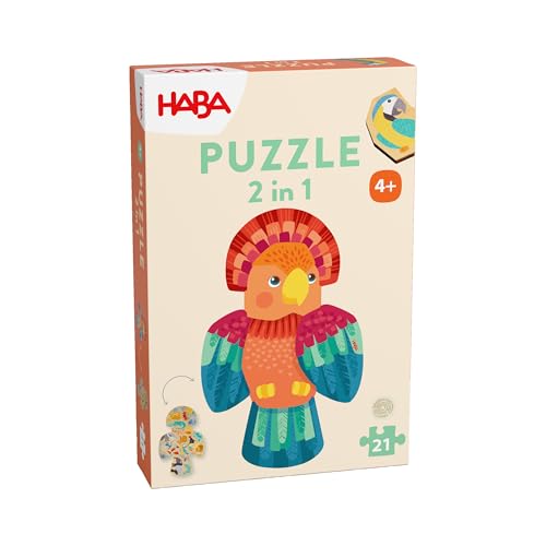 HABA Puzzle 2in1 Papagei von HABA