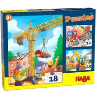 HABA - Puzzles Baustellenfahrzeuge von HABA