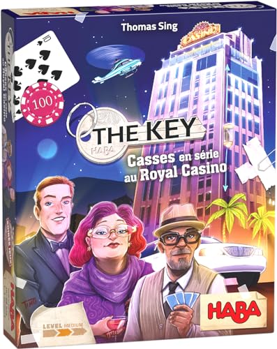 HABA The Key – Box Office Serie im Royal Casino – Brettspiel – Ermittlungsspiele – ab 10 Jahren – 306850 von HABA