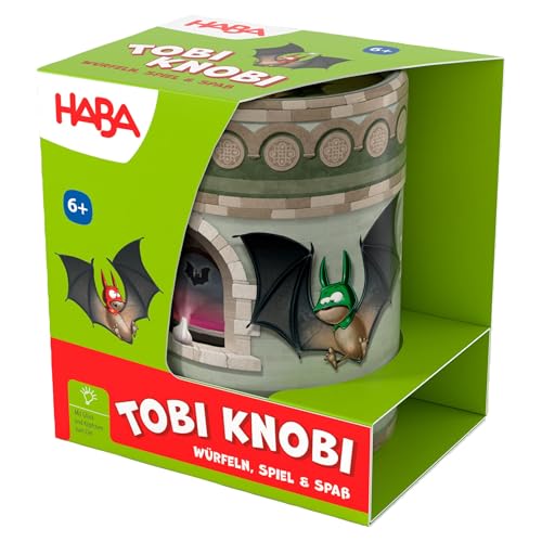 HABA Tobi Knobi – Mau Mau Mau Würfelspiel ab 6 Jahren – Einfache Regeln für EIN schnelles Spiel – perfekt für unterwegs und zu Hause – 2010890002 von HABA