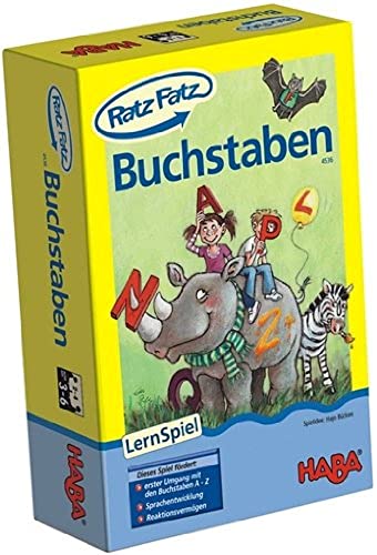 Haba 4536 - Ratz Fatz Buchstaben, Spiele und Puzzles von HABA