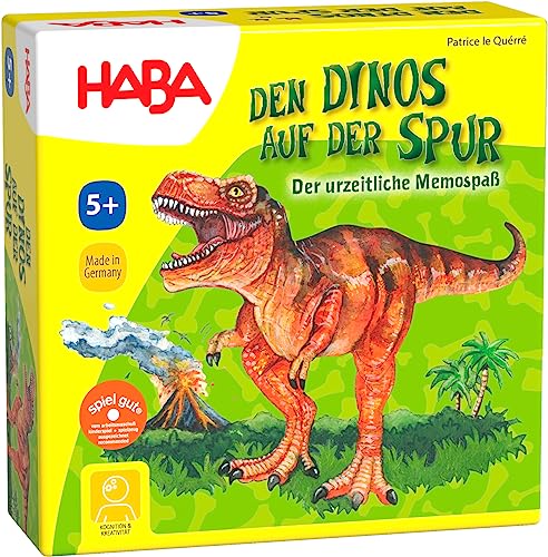 HABA 7591 - Den Dinos auf der Spur, Legespiel von HABA