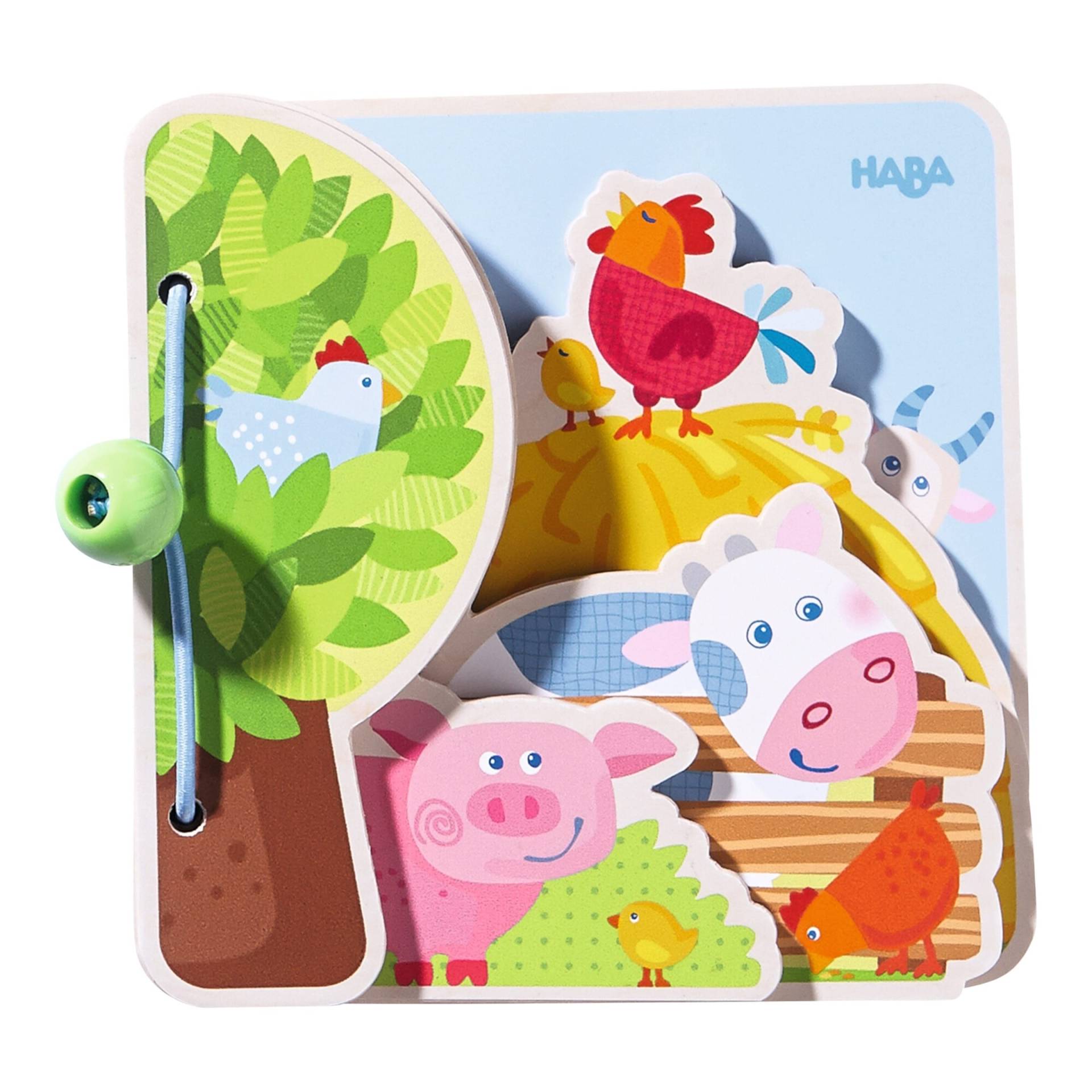 Haba Babybuch Bauernhoffreunde aus Holz Haba Babybuch Bauernhoffreunde aus Holz von HABA