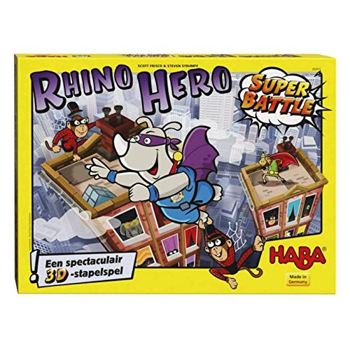Haba - Spel - Rhino Hero - Super Battle von HABA