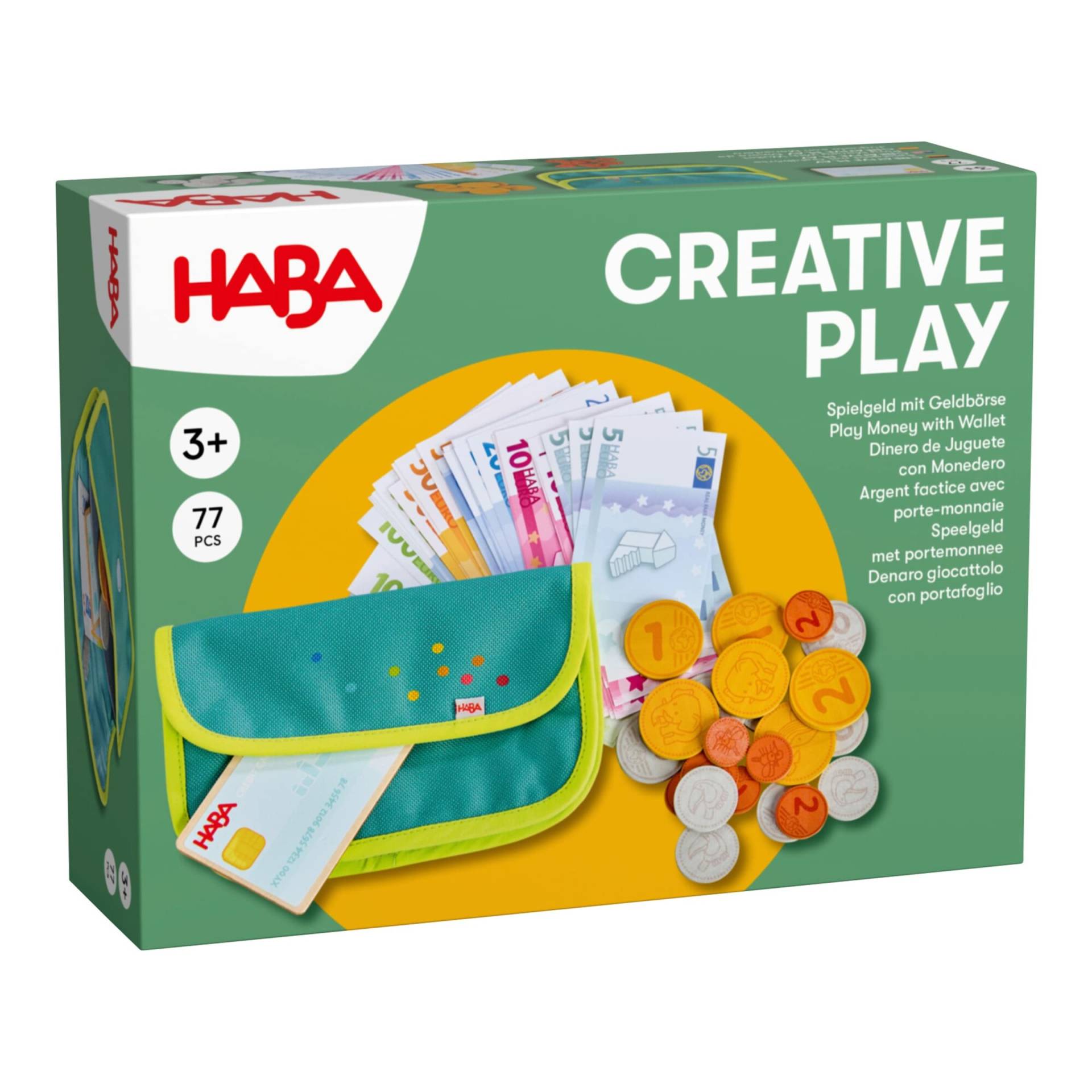 Haba Spielgeld mit Geldbörse - Creative Play Haba Spielgeld mit Geldbörse - Creative Play von HABA