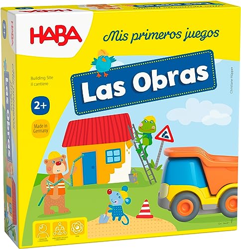 Haba Tisch Meine ersten Spiele-Las Orbeiten-ESP, Mehrfarbig (H305214) von HABA