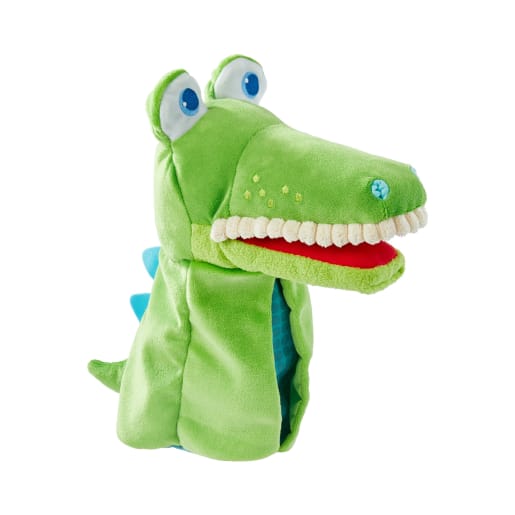 Handpuppe Allesfresser Kroko, 26 cm von HABA 