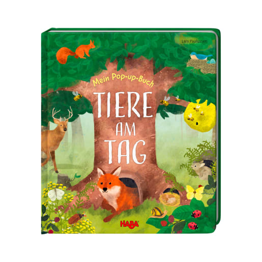 Mein Pop-up-Buch – Tiere am Tag von HABA 