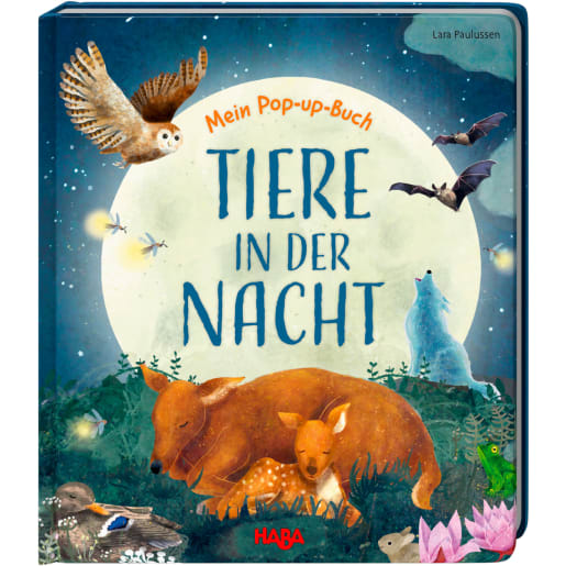 Mein Pop-up-Buch – Tiere in der Nacht von HABA 
