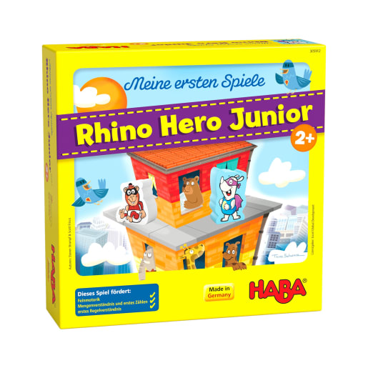 Meine ersten Spiele – Rhino Hero Junior von HABA 