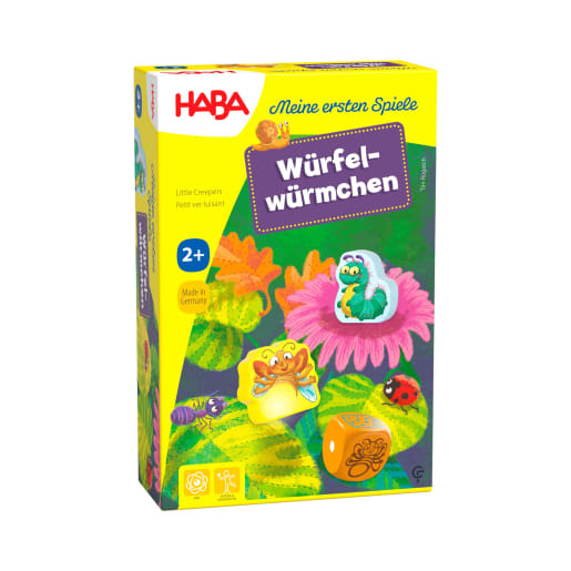 Meine ersten Spiele – Würfelwürmchen von HABA 