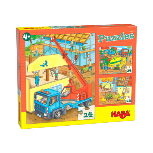 Puzzles Auf der Baustelle von HABA 