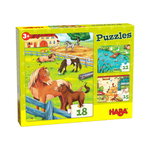 Puzzles Bauernhoftiere von jako-o