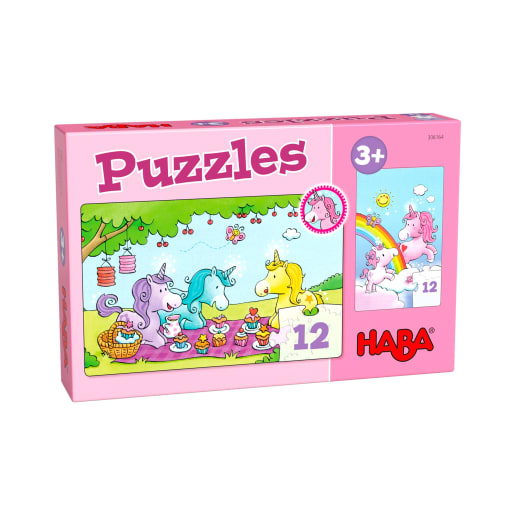 Puzzles Einhorn Glitzerglück – Rosalie & Friends von HABA 