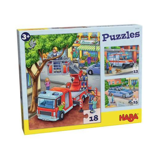 Puzzles Polizei, Feuerwehr & Co. von HABA 