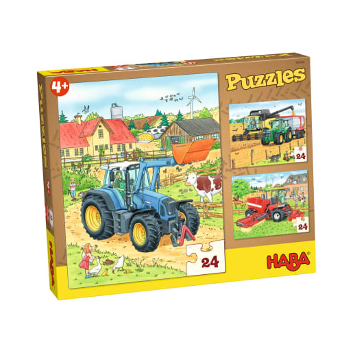 Puzzles Traktor und Co. von HABA 