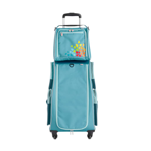 Reiseset aus Trolley und Tasche, petrol Reiseset aus Trolley und Tasche, petrol von HABA