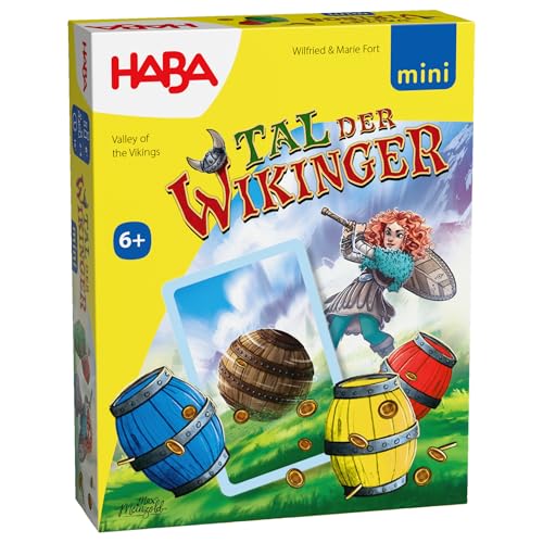HABA Tal der Wikinger Mini – Kinderspiel des Jahres 2019, Reisespiel für 2-4 Spieler ab 6 Jahren, spannendes Taktikspiel mit Holzfiguren - 2012192001 HABA Tal der Wikinger Mini – Kinderspiel des Jahres 2019, Reisespiel für 2-4 Spieler ab 6 Jahren, spannendes Taktikspiel mit Holzfiguren - 2012192001 von HABA