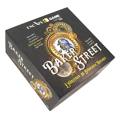 Boite Escape Game Baker Street - l'Héritage de Sherlock Holmes von HACHETTE HEROES