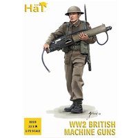 HÄT 378228 1:72 WWII Britische Soldaten mit Maschinengewehr von HÄT®