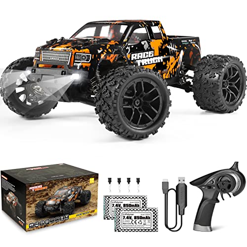 HAIBOXING Ferngesteuertes Auto 4WD RC Auto 36 km/h Hochgeschwindigkeits 1/18 Monstertruck 2.4GHz All Terrain Wasserdicht Rennauto Geländewagen, Crawler Spielzeug Geschenk für Kinder Erwachsene von HAIBOXING