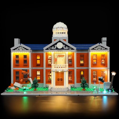 LED Beleuchtungsset für Lego 76294 X-Men Academy X Mansion Modell, LED-Leuchten Kompatibel mit Lego 76294 X-Men Academy X Mansion Modell (Lego Modell Nicht Enthalten) von HAIWENFEIQI