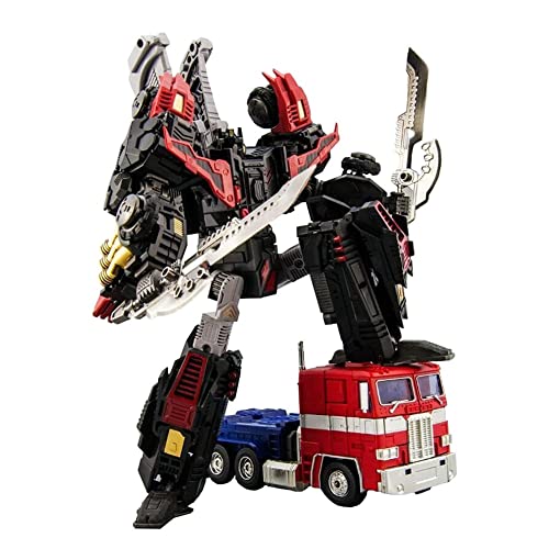 Metamorphosis Toys: CD-01B, Schwarzes Hexaeder, Shadow Fighter Transformer-Toys, Transformer-Toys Robot, Kinderspielzeug ab 15 Jahren, Spielzeughöhe 7,8 Zoll. von HALFS