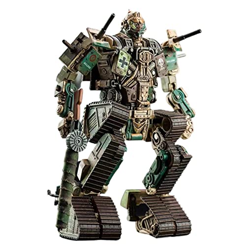 TW-FS01C, Camouflage-Bulldogge, mobiles Skelett-Militärspielzeug, Transformer-Toys, Diamant-Spielzeugroboter, Kinderspielzeug ab 15 Jahren.Das Spielzeug ist sechs Zoll hoch. von HALFS