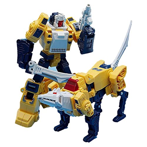 Transformer-Toys, MFT Pocket Series VS02 Wolf Leader Fighter, Werwolf-Deformationsspielzeug, Höhe 6 Zoll von HALFS