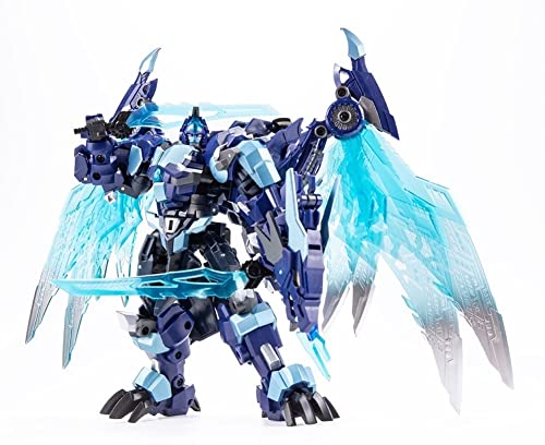 Transformer-Toys „King-Kong Assembly“, blaues Eisdrache-bewegliches Spielzeug, kleines Super-Fighter-Metamorphose-Spielzeug, Teenagerspielzeug, Zoll großes Metamorphose-Spielzeugmodell von HALFS