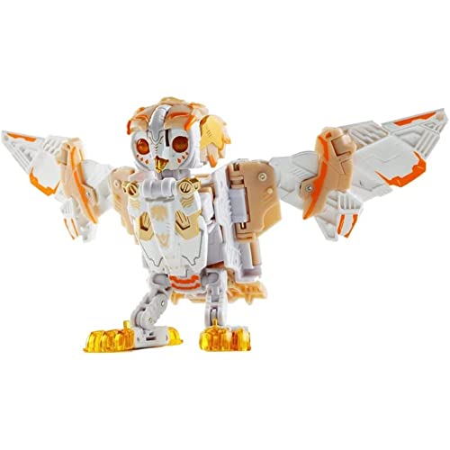 Transformer-Toys Spielzeug: BB41 White Noise Owl Mobile Toy Action Figures, Transformer-Toys Spielzeugroboter, Spielzeug for Kinder Ab 15 Jahren.Das Spielzeug Breitet Seine Flügel 7,8 Zoll Breit Aus. von HALFS